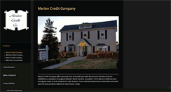 Desktop Screenshot of marioncredit.com