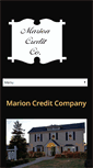 Mobile Screenshot of marioncredit.com